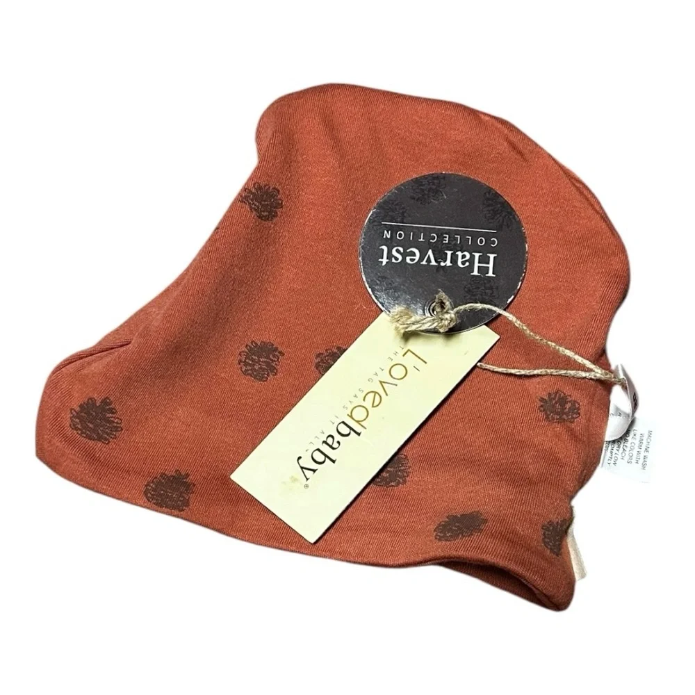 Handmade CO baby bib New With TagsLoved Baby reversible beanie hat